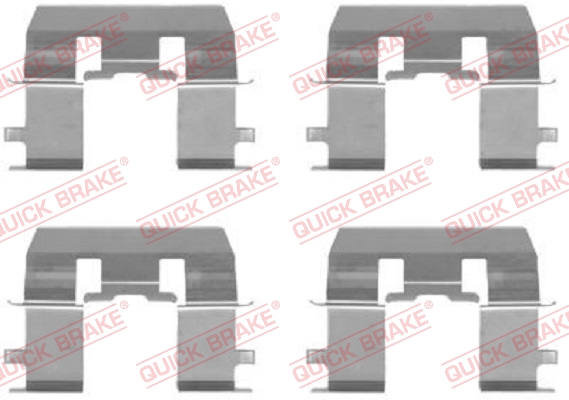 Tarvikesarja, jarrupala QUICK BRAKE 109-1281