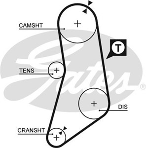 Hammashihna, BMW 3 [E21, E30], 5 [E28], 11311272384, 11311286168, 319112G000