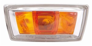 Vilkkuvalo, Asennus sivulle, Oikea, CHEVROLET,OPEL, 13252456, 1713418, 1713424
