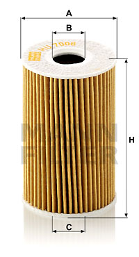 Öljynsuodatin MANN-FILTER HU 7008 z