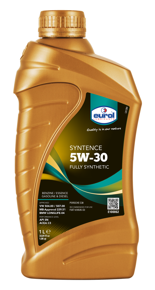 Moottoriöljy EUROL 5W30 SYNTENCE 1L