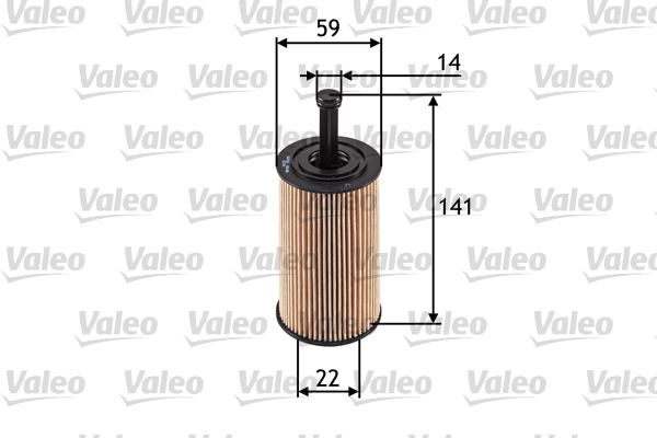 Öljynsuodatin VALEO 586509