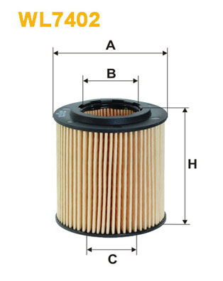 Öljynsuodatin WIX FILTERS WL7402