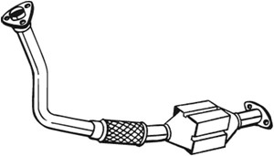 Katalysaattori, Edessä, OPEL VECTRA B, VECTRA B Halvkombi, VECTRA B Kombi, VAUXHALL VECTRA, 24422054, 854161, 854196, 90529892, R1620052