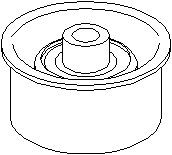 Ohjainrulla, hammashihna, OPEL,VAUXHALL, 06 36 730, 06 36 747, 56 36 395, 6 36 730, 6 36 747, 94106001, 97129939, 97309459