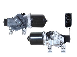 Pyyhkijän moottori, Edessä, RENAULT KANGOO / GRAND KANGOO, KANGOO BE BOP, KANGOO Express, 77 01 066 449, 7701066449