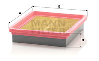 Ilmansuodatin MANN-FILTER C 2477