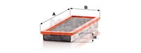 Raitisilmasuodatin MANN-FILTER CUK 3115