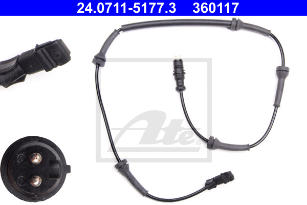 ABS-anturi ATE 24.0711-5177.3