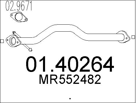 Pakoputki MTS 01.40264