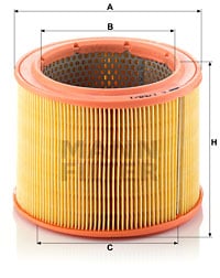 Ilmansuodatin MANN-FILTER C 1760/1
