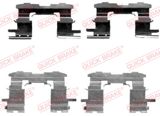 Tarvikesarja, jarrupala QUICK BRAKE 109-1631