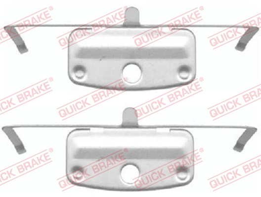 Tarvikesarja, jarrupala QUICK BRAKE 109-1644