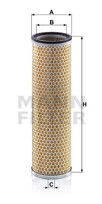 Toisioilmasuodatin MANN-FILTER C 12 116/2