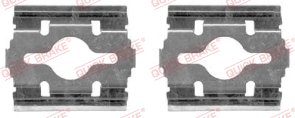 Tarvikesarja, jarrupala QUICK BRAKE 109-1657