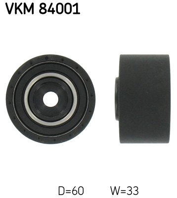 Ohjainrulla, hammashihna SKF VKM 84001