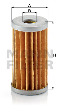 Polttoainesuodatin MANN-FILTER H 42