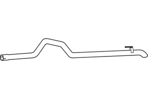 Pakoputki, Takana, MERCEDES-BENZ,VAUXHALL,VW, 2E0253681AC, 9064902021, 9064902621