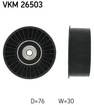 Ohjainrulla, hammashihna SKF VKM 26503