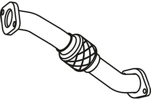 Pakoputki, Edessä, HYUNDAI i20, 28610-1J100