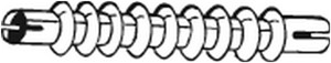 Pakoputki, Keskellä, AUDI 50, VW DERBY, GOLF I, POLO, POLO Classic, POLO Coupé, POLO Skåp/halvkombi, SCIROCCO, 861253169A, 861253169B, 8