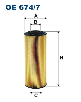 Öljynsuodatin FILTRON OE 674/7
