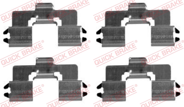 Tarvikesarja, jarrupala QUICK BRAKE 109-1666