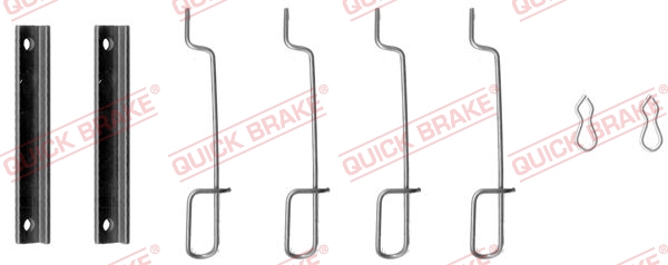 Tarvikesarja, jarrupala QUICK BRAKE 109-0992