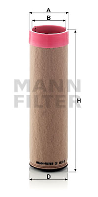 Toisioilmasuodatin MANN-FILTER CF 1111/2