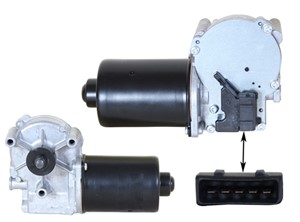 Pyyhkijän moottori, Edessä, FORD, 1 097 546, 1079510, 1666654, 6818241, 6922648, 93BB17B571AA, 93BB17B571AB, 93BB17B571AC, 93BB17B571AD,