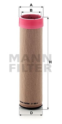 Toisioilmasuodatin MANN-FILTER CF 990/2
