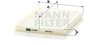Raitisilmasuodatin MANN-FILTER CU 2930