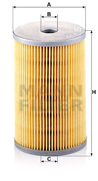 Polttoainesuodatin MANN-FILTER P 725 x