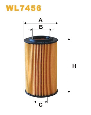 Öljynsuodatin WIX FILTERS WL7456