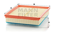 Ilmansuodatin MANN-FILTER C 29 168