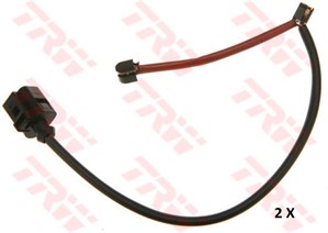 Kulumisenilmaisin, jarrupala, Etuakseli, PORSCHE CAYENNE, 7L5 907 637, 955 612 365 50, 955 612 365 60