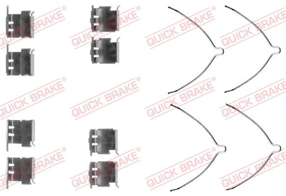Tarvikesarja, jarrupala QUICK BRAKE 109-1289