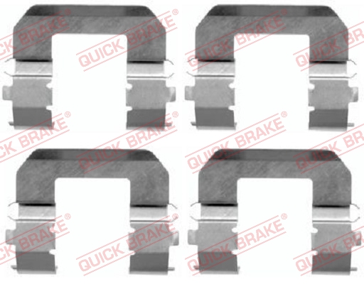 Tarvikesarja, jarrupala QUICK BRAKE 109-1617