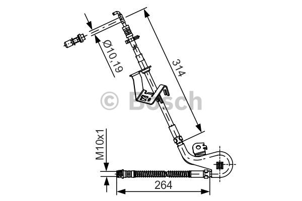Jarruletku BOSCH 1 987 481 427