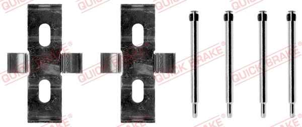 Tarvikesarja, jarrupala QUICK BRAKE 109-1007