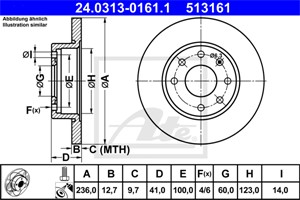 Jarrulevy, Etuakseli, CHEVROLET,OPEL,VAUXHALL, 5 69 013, 5 69 020, 5 69 030, 90008005, 90008031, 93182290