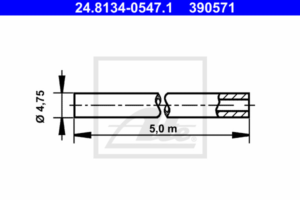 Jarruputki ATE 24.8134-0547.1