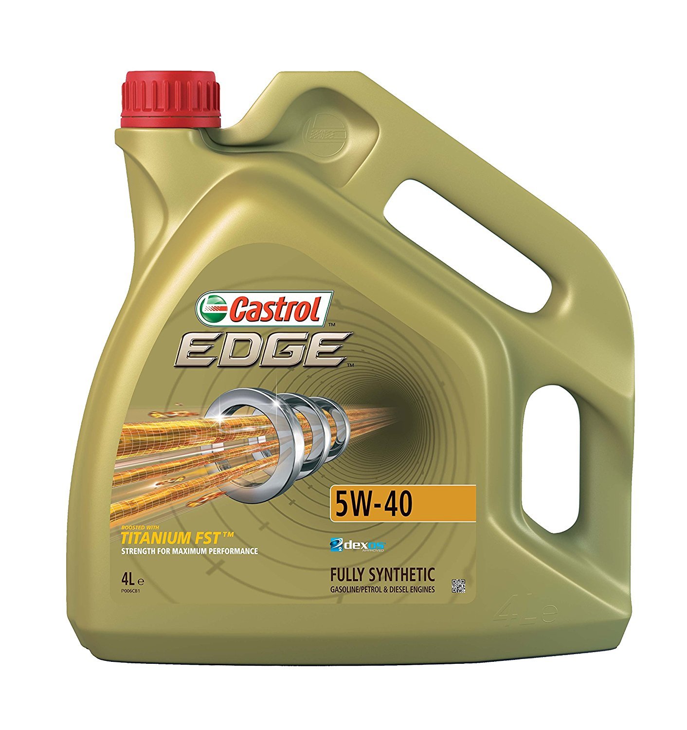 Moottoriöljy CASTROL 5W40 EDGE TURBO DIESEL TITANIUM FST 4L
