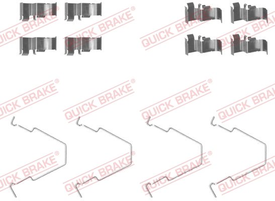 Tarvikesarja, jarrupala QUICK BRAKE 109-1652