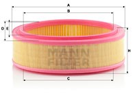 Ilmansuodatin, DACIA,RENAULT, 0225241213, 77 01 047 655, 77 01 069 211, 77 01 069 212, 77 01 069 365, 77 01 070 525, 77 02 295 816, 7701