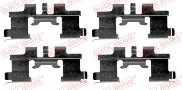 Tarvikesarja, jarrupala QUICK BRAKE 109-1677