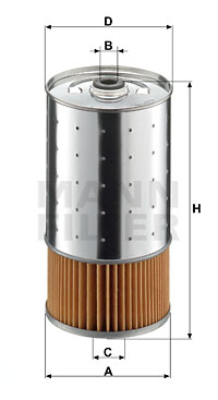 Öljynsuodatin MANN-FILTER PF 1050/1 n
