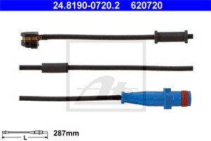 Kulumisenilmaisin, jarrupala, Etuakseli, OPEL,VAUXHALL, 13116560, 62 35 647