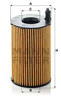 Öljynsuodatin MANN-FILTER HU 8005 z