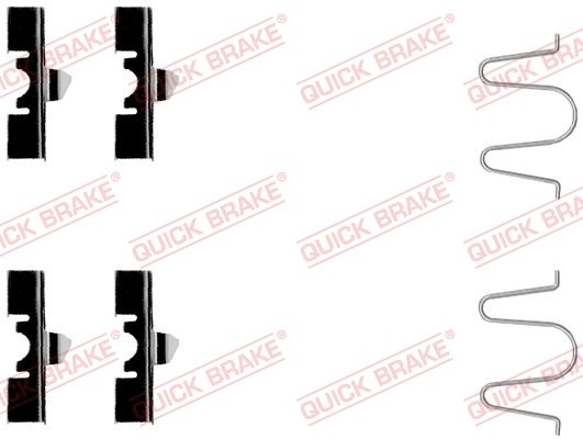 Tarvikesarja, jarrupala QUICK BRAKE 109-1170